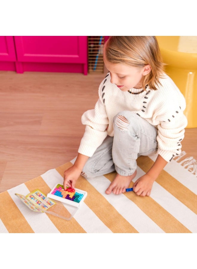 SmartGames IQ XOXO, Fun IQ Brain Teaser Puzzle, Cognitive Development STEM Toy with 120+ Challenges, Travel Friendly Handheld Educational Matching Puzzle Game, Suitable for Children Above 6+ - Image 5